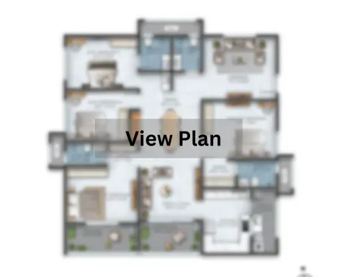 3 BHK Floor Plan